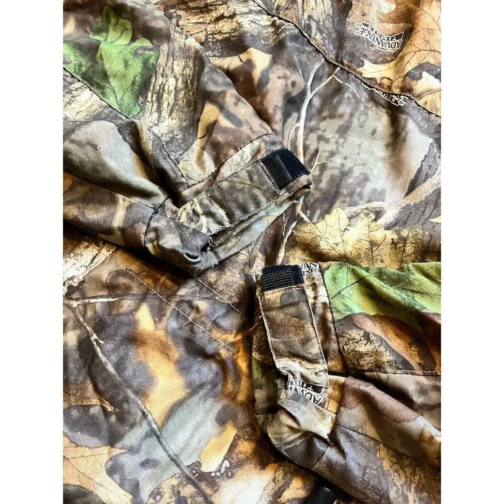 Mad Dog Silent Shawdow Dry Gear Full Zip Hunting Jacket Mens Size M
